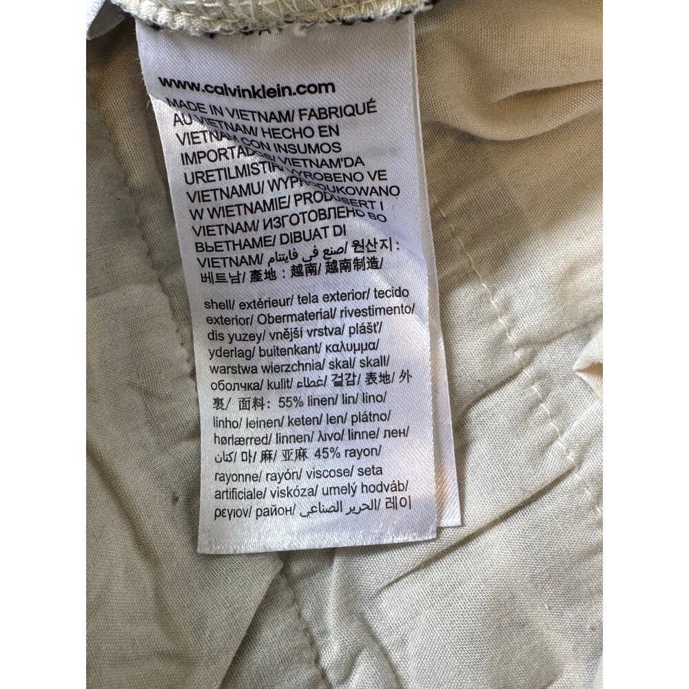 Calvin Klein Back White Stripe Shorts Men's Size 38W - Picture 7 of 7